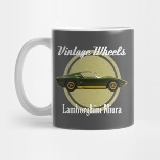 Vintage Wheels - Lamborghini Miura Mug